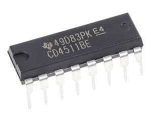 CD4511B-databladkenmerke, penkonfigurasie en gebruike