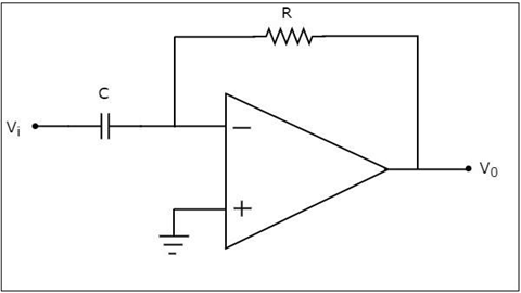 Op-Amp Differentiator Circuit